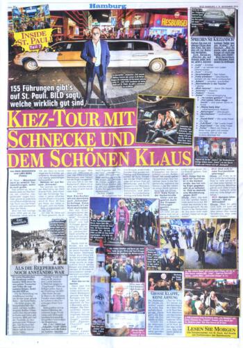 Schnecke in der Presse